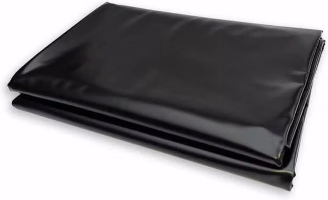 Telo in PVC Economico 5x6m per Laghetti Nero