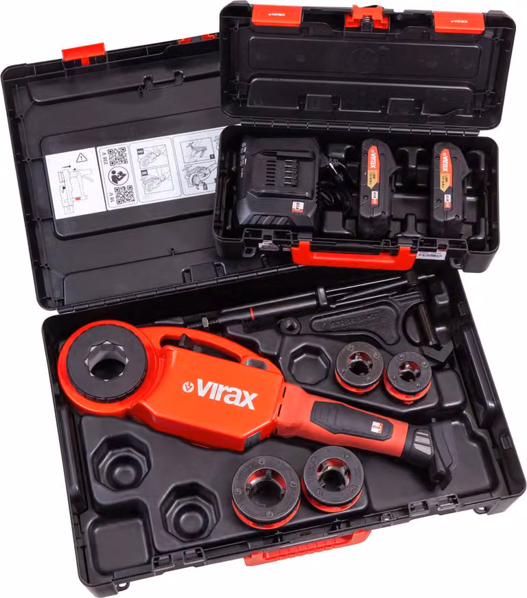 VIRAX Phenix IV 18V CAS + 4 teste BSPT destrorse - 137581
