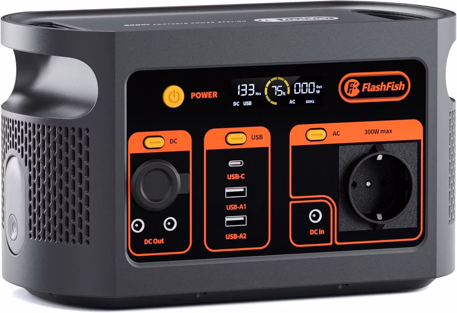 Centralina portatile – Batteria esterna – Generatore di emergenza – Fonte di energia per attività all'aperto – Generatore solare