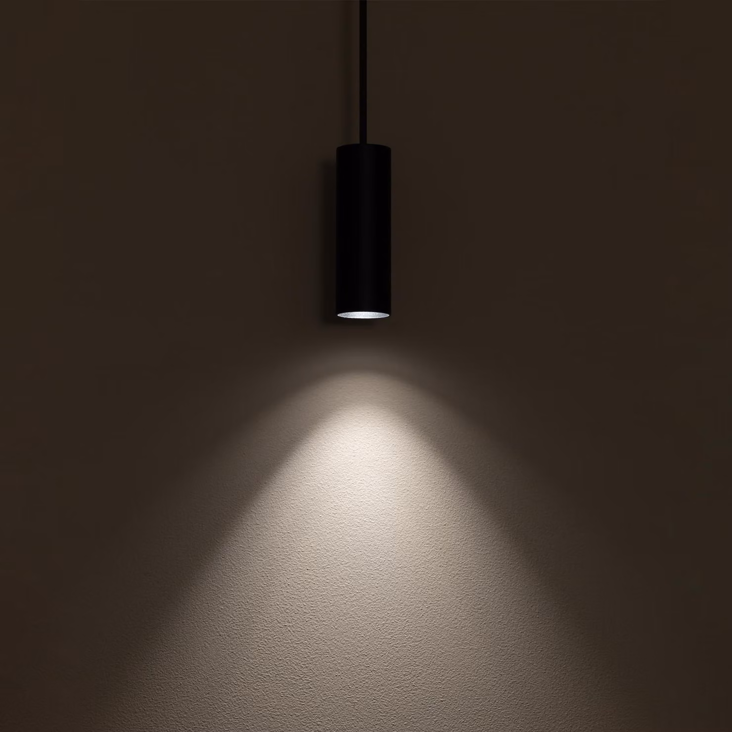 Lampada a sospensione FOURTY nera 1xGU10x10W in metallo, dimensioni: 133x4x4 cm, IP20, Nowodvorski Lighting