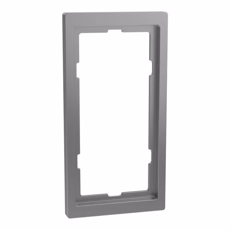 Cornice Merten D-Life, doppia, per presa da barba, acciaio inossidabile MEG4025-6536