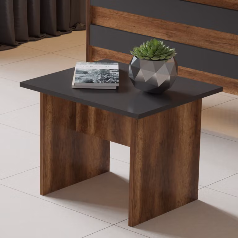 Skye Decor, Vo2-Ba, tavolino, 100 % MELAMIN COATED SLIPBOARD, noce, 60 x 50 x 46,3 cm