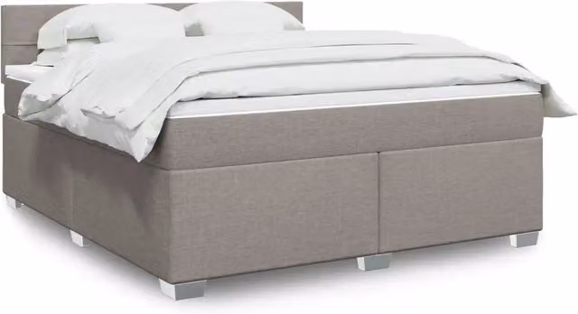 Letto Ibrido Moderno vidaXL in Legno di Pino con Materasso in Tessuto L/P: 180 x 200 cm