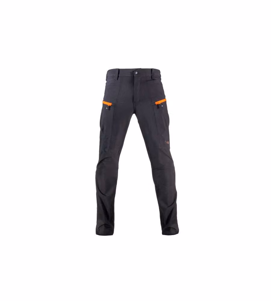 Kapriol Pantalone da Lavoro Tech Easy Nero con Ampie Tasche - TG.M