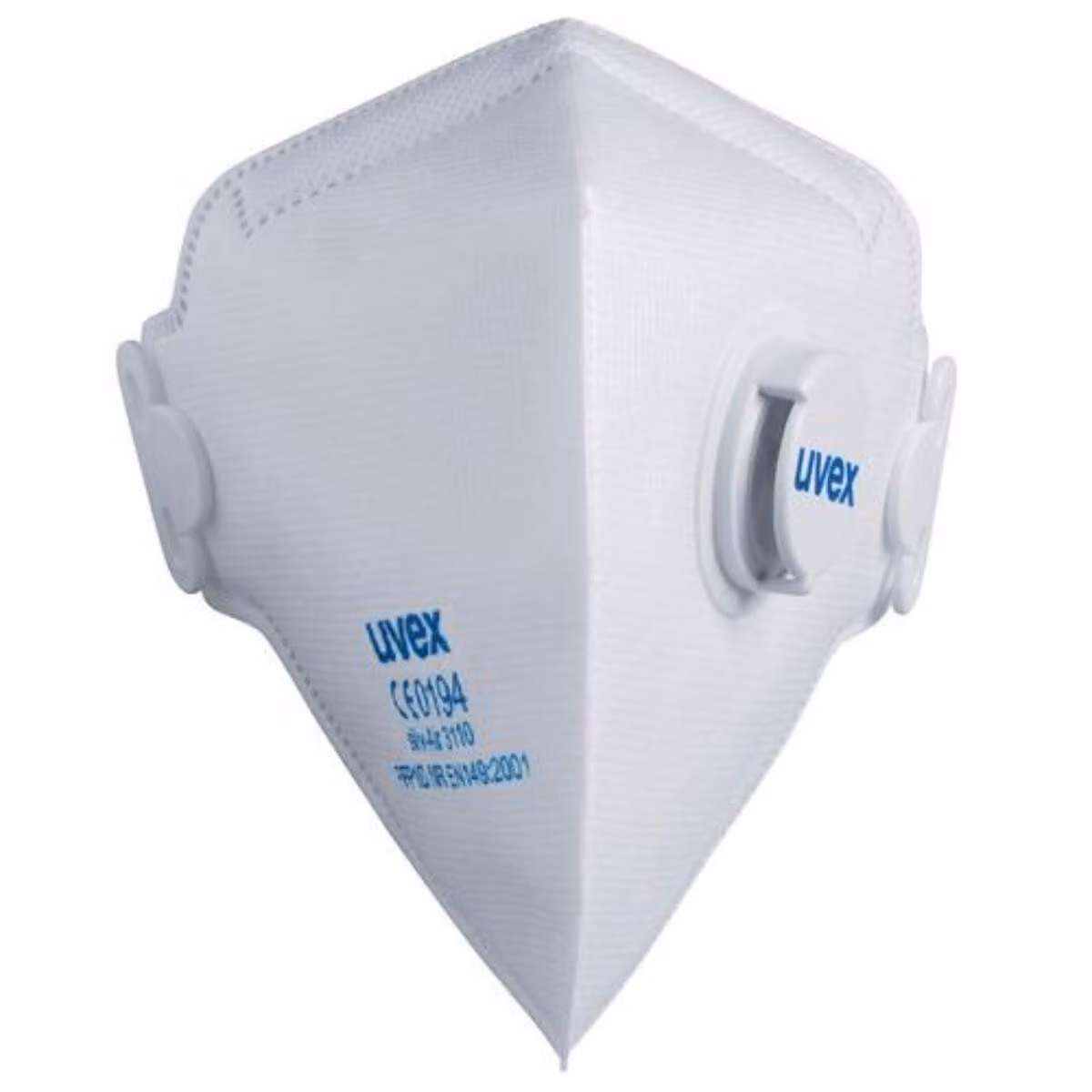 Maschera Uvex silv-Air classic 3310 FFP3 (3 pezzi), respiratore purificatore d'aria