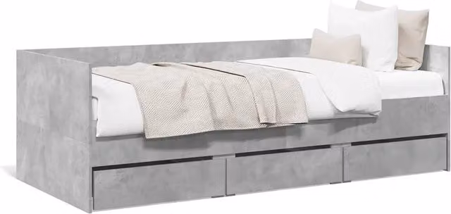 Divano letto | Sof¨¤ letto | Letto singolo con Cassetti senza Materasso 75x190 cm