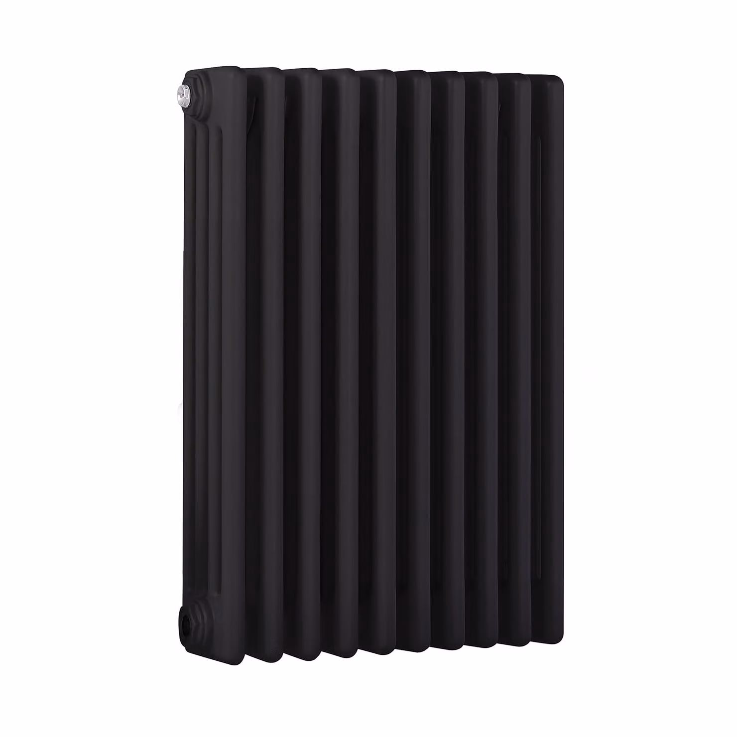 Radiatore Orizzontale a Colonne (4 Colonne) 600mm x 425mm - Nero (Midnight Nero) - Regent