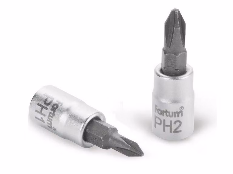 Fortum (4701811) hlavice zástrčná šroubovák PH 1/4 PH 1 L 37mm CrV/S2