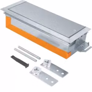 Hager BKWE300070, Tappo terminale, Zama, Acciaio, Zincato, EN50085-2-2, 300 mm