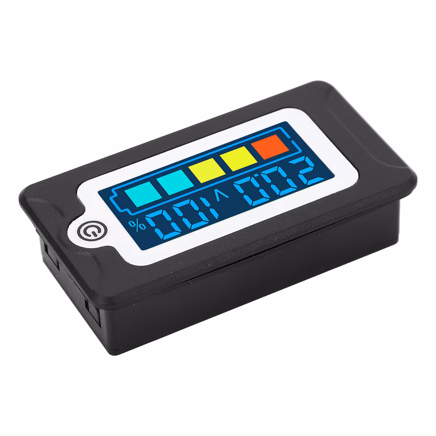 Misuratore di percentuale della batteria al litio, tester della percentuale di tensione della batteria, rivelatore della percentuale della batteria, monitor della percentuale della batteria, misuratore del rivelatore della batteria rimanente al litio, tes