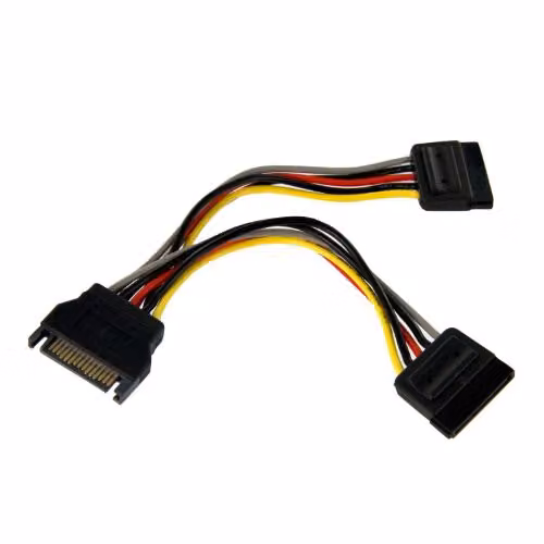StarTech Cavo Sdoppiatore Y Alimentazione SATA 15cm, M/F (PYO2SATA)