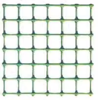 Rete elettrosaldata Cavatorta Esaplax in acciaio zincato e plastificata verde con maglia 12x12 mm