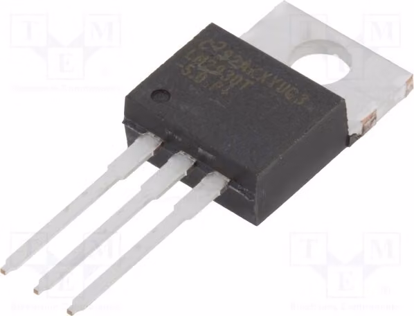 1x IC: Stabilizzatore di tensione 5V, non regolato, 0,15A - 3 LM2930T-5.0/NOPB, non regolato