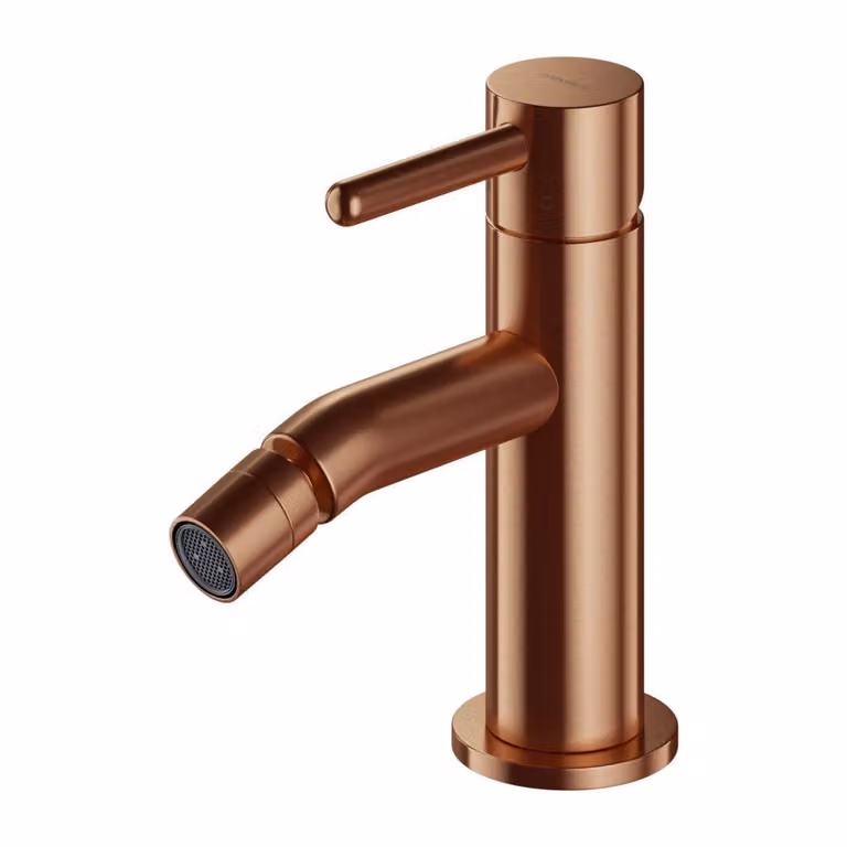 Omnires Y Y1220CPB Miscelatore per bidet, rame spazzolato