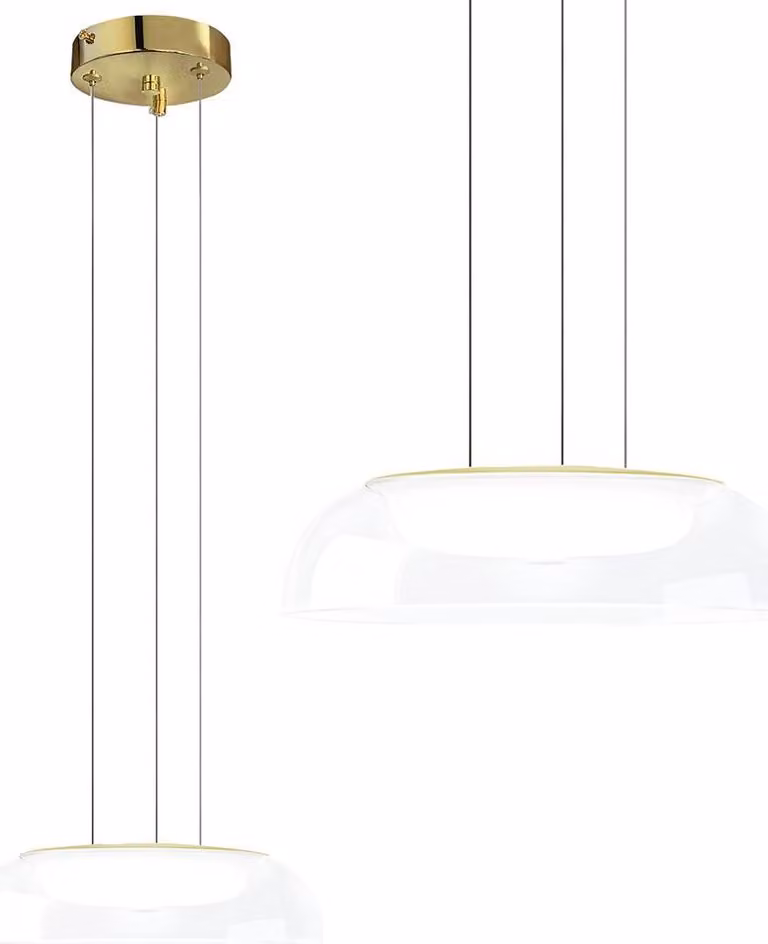 Lampada Da Soffitto Sospesa Toolight App1691-1Pc Gold
