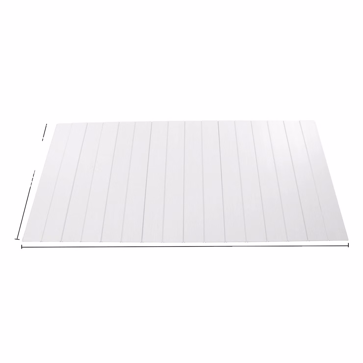 Copertura per vasca da bagno, impermeabile e antipolvere, dimensioni 70 x 170 cm. BIANCO