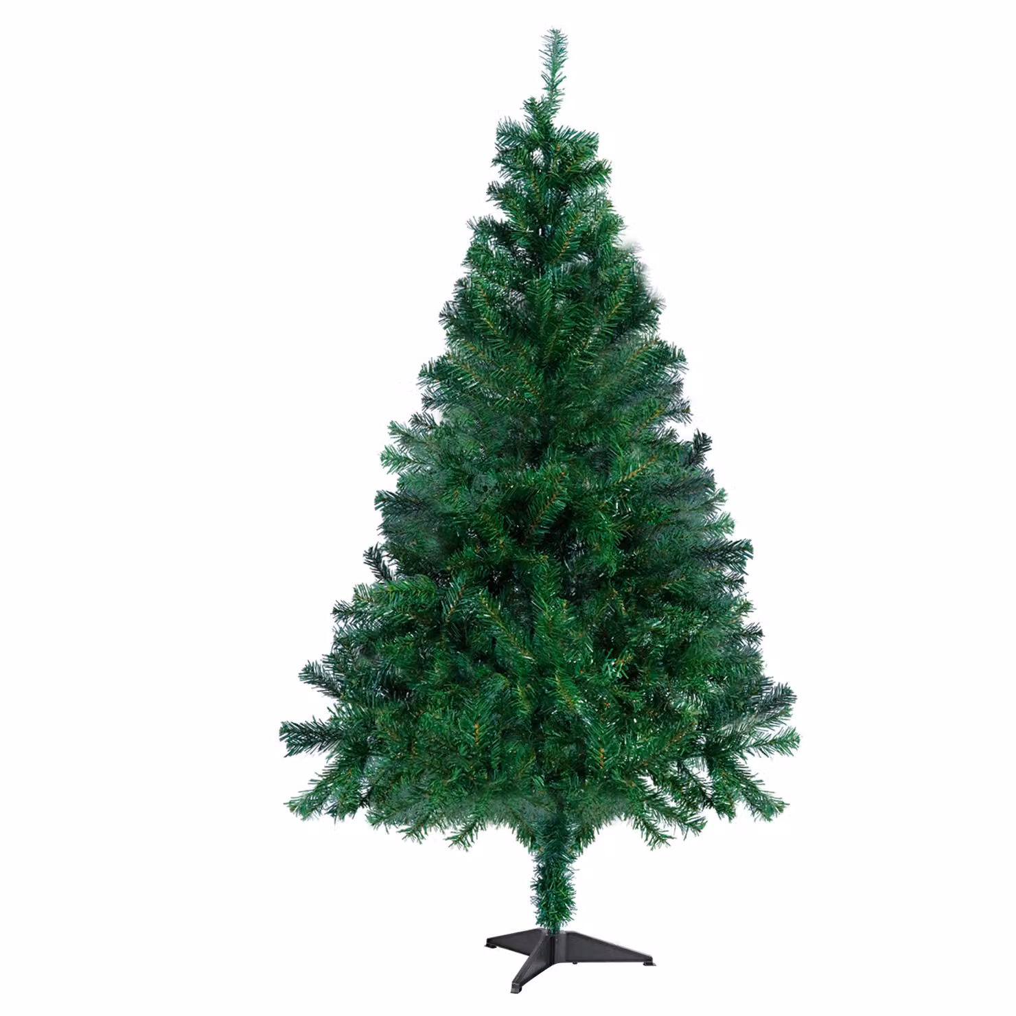 CCLIFE Albero di Natale artificiale abete Nordmann, 180 cm, 600 punte di rami, abete piccolo, stampato ad iniezione, verde, Cushhom