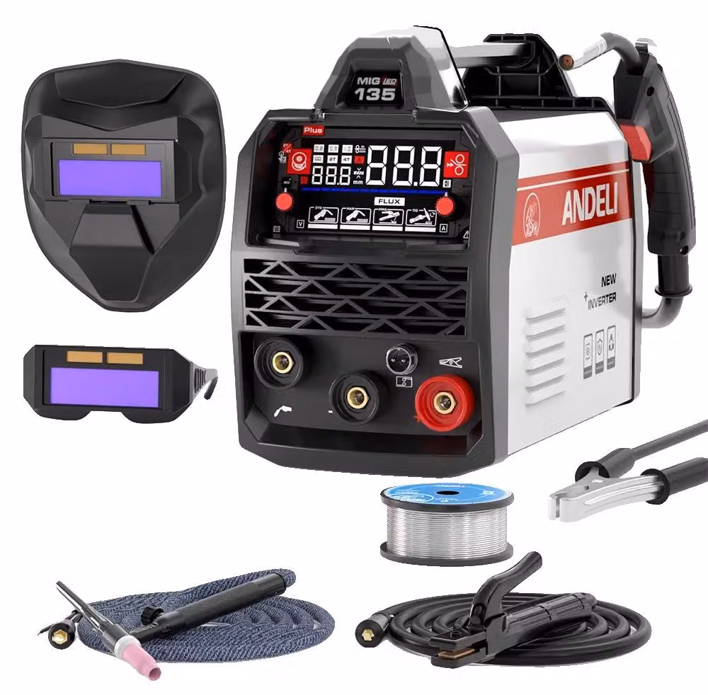 Saldatrice MIG, compatibilità multiprocesso, design portatile, MIG-135PLUS