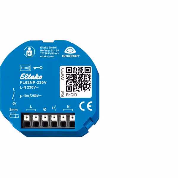 Attuatore luminoso wireless Eltako FL62NP-230V