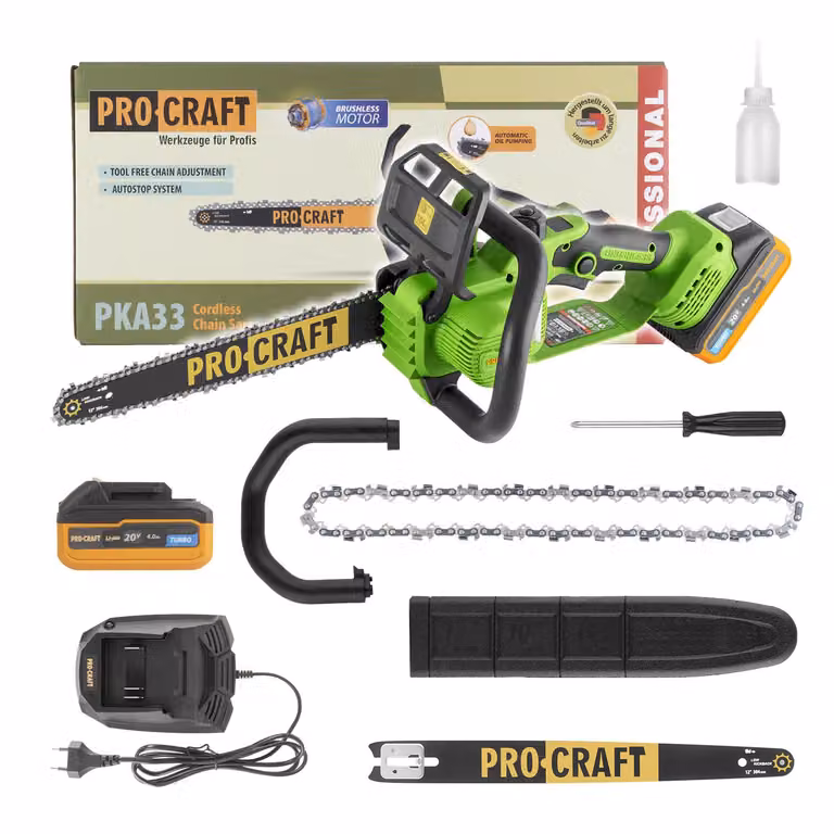 Motosega Procraft PKA33 Accu