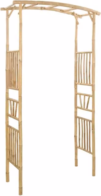 Arco da giardino in legno marrone per piante rampicanti CFW3116797 L: 110 cm, P: 40 cm, H: 205 cm – 1