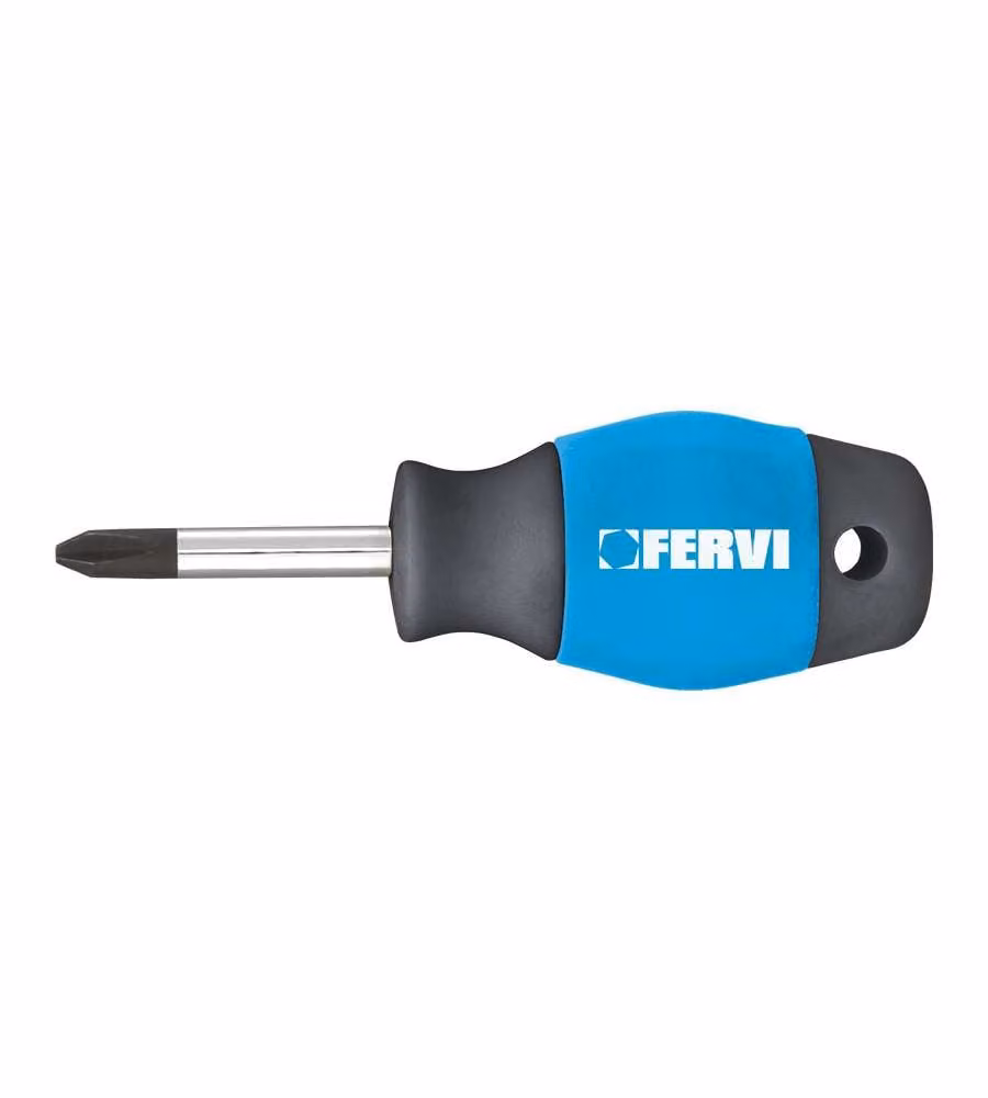Fervi Giravite a Croce Cromato PH2 Appendibile - 38mm