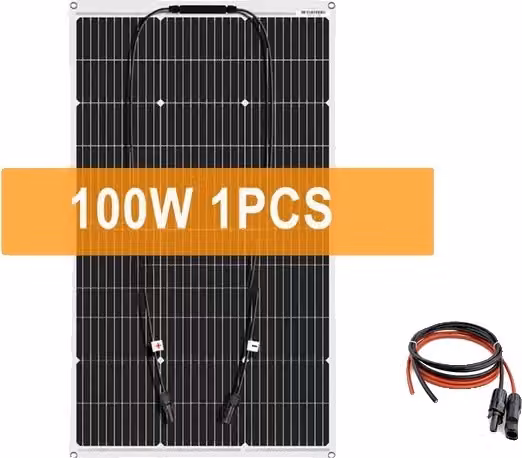 Generatore di energia a pannelli solari, potenza 2000W, batteria Lifepo4 da 12V 100Ah, 1 pezzo
