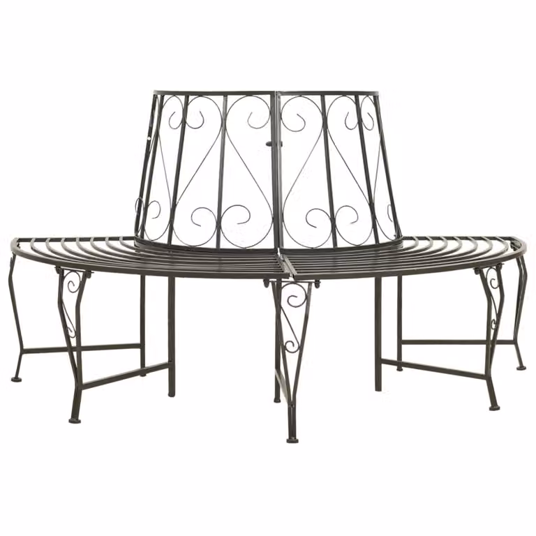 Panchine per alberi 1-Numero di posti Ø 160 x 89 cm Acciaio