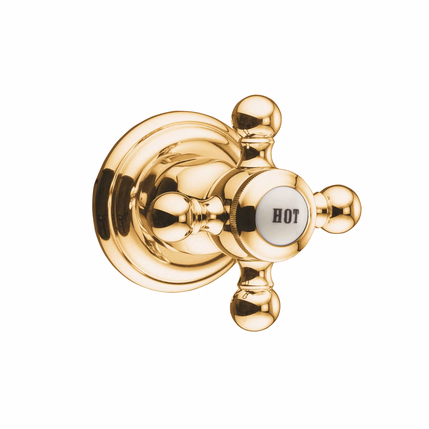KLUDI 1926 : robinet encastré, ensemble de montage fin, marquage HOT, 518164520, 518164520
