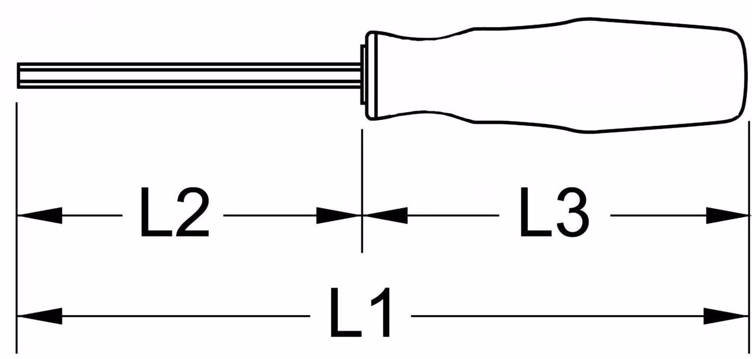 KS Tools 159.1226 Allen wrench