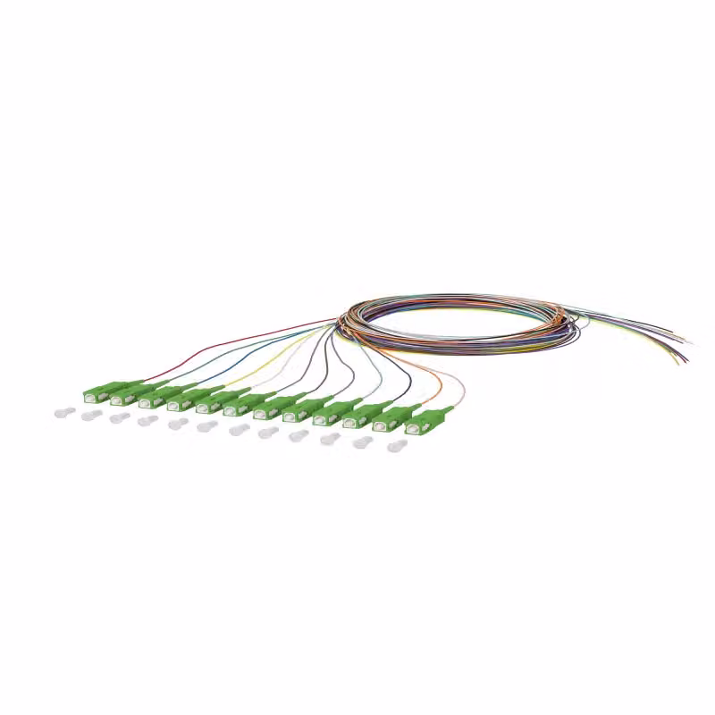 Metz Connect OpDAT Pigtail SC-APC, OS2, 12 colori 150Q1CA0020E