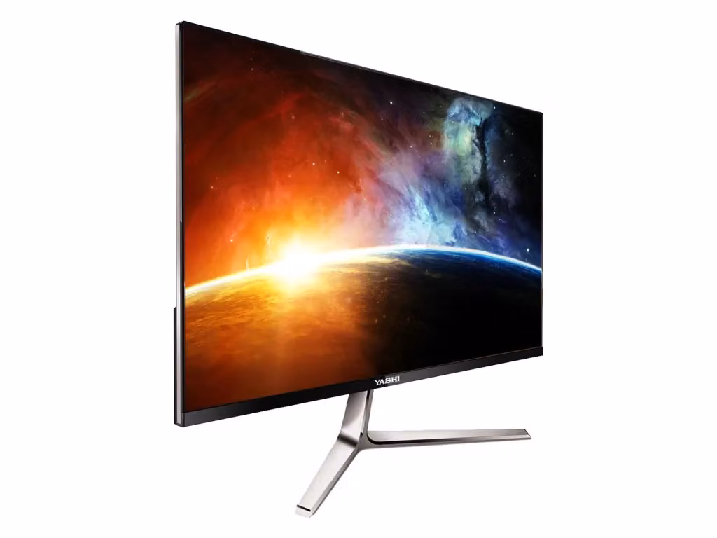 Monitor Yashi 27 pollici LED IPS Full HD 16:9 2ms 350 cd/m2 con HDMI e DisplayPort Nero YZ2712 – 2