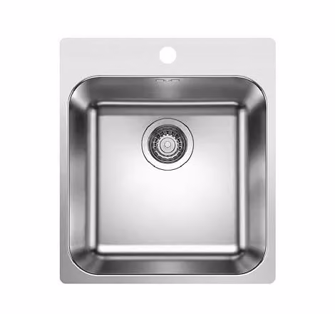 Blanco Supra 400 - Lavello, 440x500 mm, acciaio inossidabile spazzolato 526352