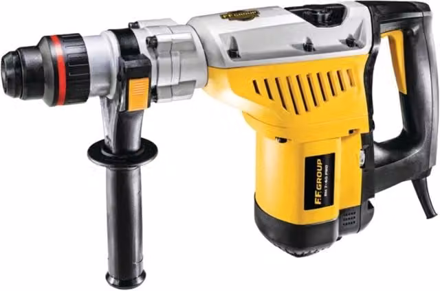 Martello perforatore combinato professionale FF Group RH 7-40 Pro SDS Max giallo – 1
