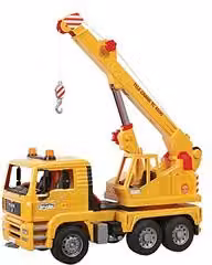 Bruder Camion Autogru MAN 2754 scala 1:16 colore giallo