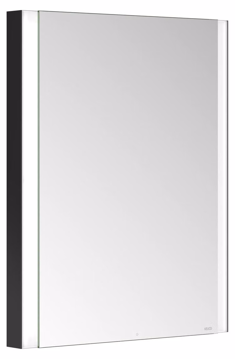 KEUCO SOMARIS Armoire de toilette encastrable 1 porte, charnières à gauche, 600mm, 14511851200, 14511851200