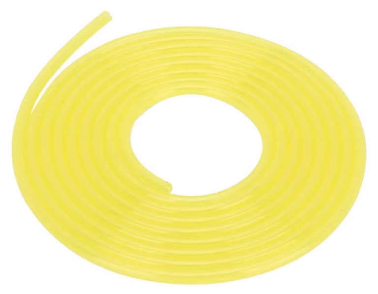 Omgoods - Tubo flessibile in tessuto, 3 metri - Tubo flessibile in tessuto, 6 mm - Tubo per benzina - Materiale plastico - Resistente - Adatto per motoseghe/trimmer - Tubo di aspirazione