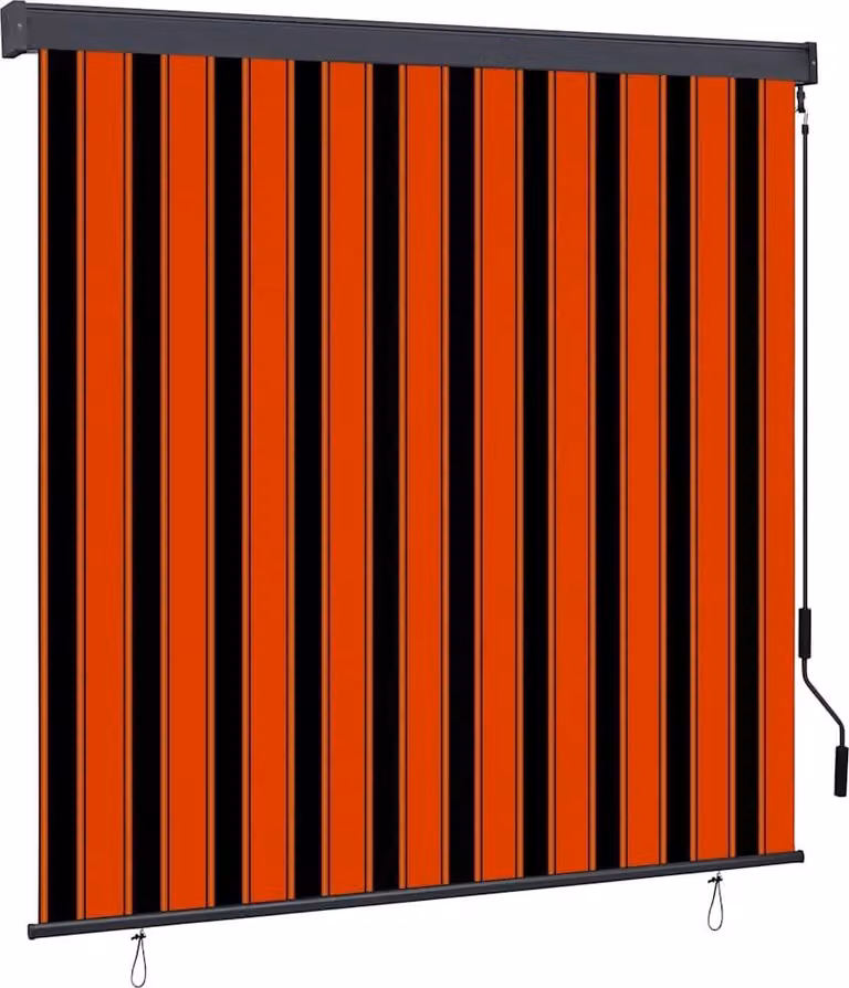 Tenda a rullo Arancione e Marrone 180 x 250 cm