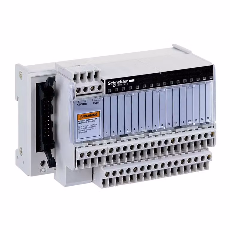 Schneider Electric Morsettiera passiva ABE7, 16 ingressi o uscite ABE7H16R20