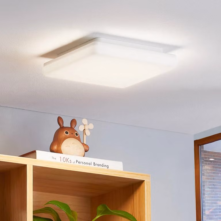 Plafoniera a LED Artin PRIOS, Bianco / Opale, Bagno, Plastica, Moderno, Plafoniera LED