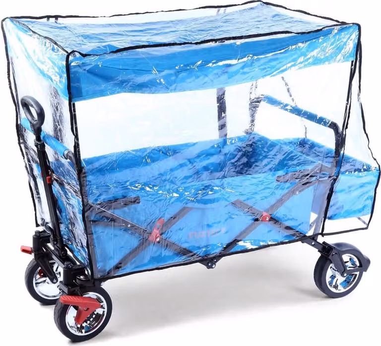 Parapioggia trasparente per FUXTEC carrello CT500 e CT500 protezione aria inverno