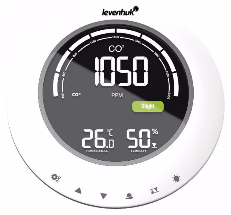 Misuratore di CO2 Levenhuk Wezzer PLUS LP90