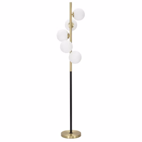 Piantane LAMPADA DA TERRA GLAMY DARK CM Ø 30x160 Mauro Ferretti