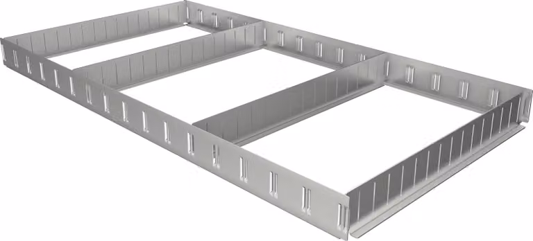 Set di piastre divisorie VIGOR Serie XL V6688-XL, 6 pezzi Numero di utensili: 6