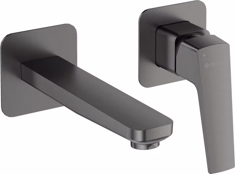 Concealed basin faucet