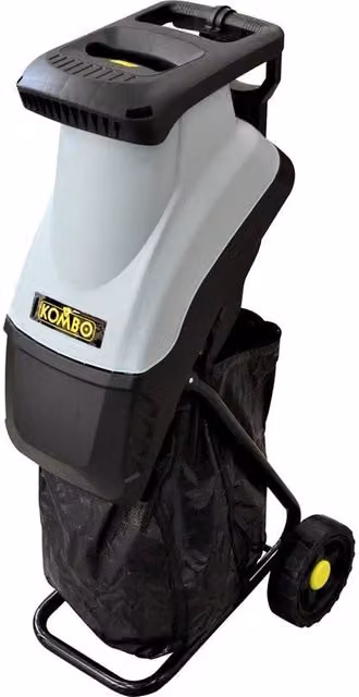 Biotrituratore elettrico a coltelli Kombo da 2500W in acciaio bianco per professionisti
