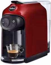 Macchina caffè a capsule Lavazza Idola compatibile con Lavazza A Modo Mio, Rosso, 1500 W, Serbatoio 1,1 l – 1