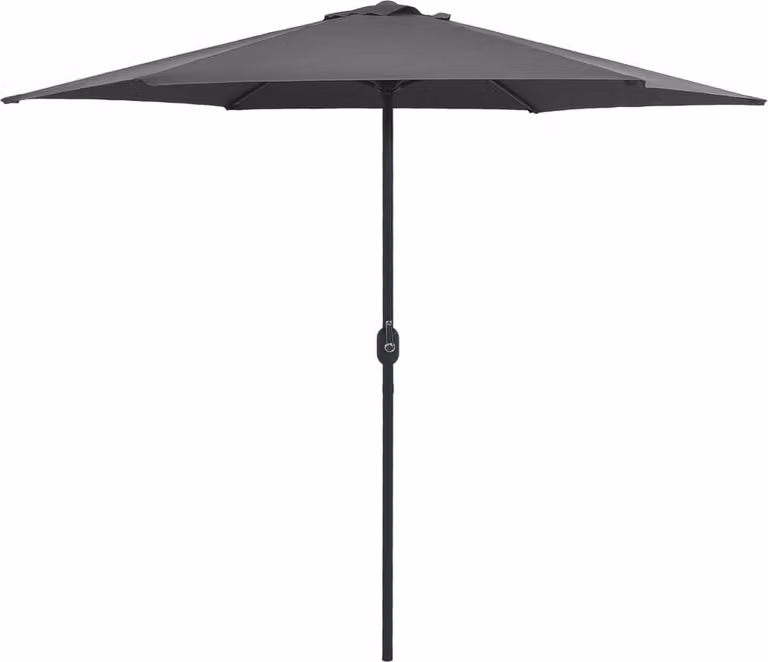 Maison Exclusive - Ombrellone con palo in alluminio, dimensioni 270x246 cm, colore antracite