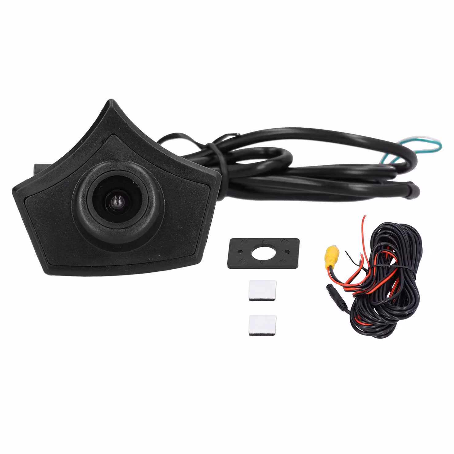 Telecamera frontale HD per il supporto del logo dell'auto, grandangolo 170°, IP67, telecamera impermeabile