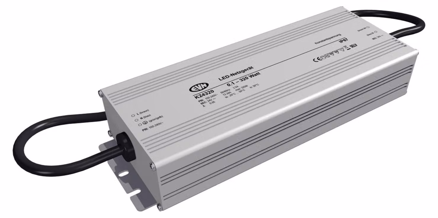 Alimentatore LED 24 V CC 0,1-320 W / 230 V - Controller LED K24320